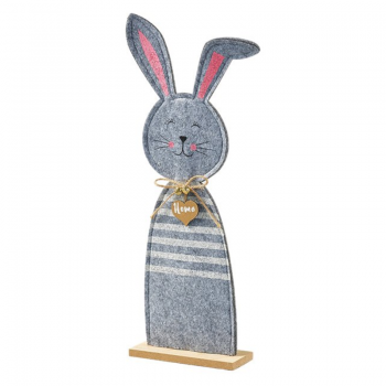 Filz-Hase mit Herz (41 cm)